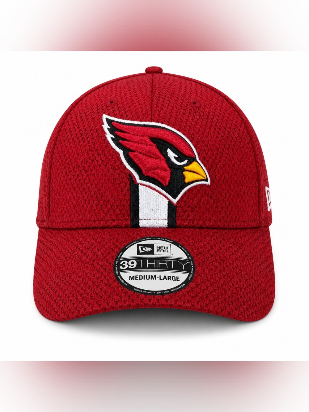 New Era 39THIRTY Arizona Cardinals NFL Stretch Fit Hat M/L NWT Football Red Fan